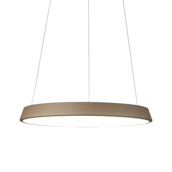 Lampadario moderno led 35w 3200k diodi sabbia affralux