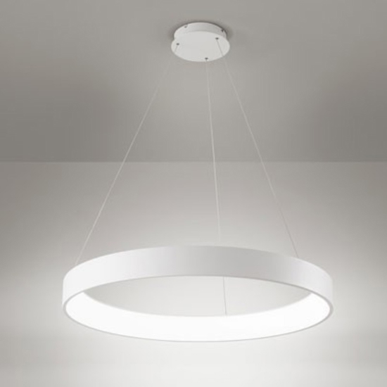 Affralux band diodi 108cm lampadario led 136w 3000k bianco