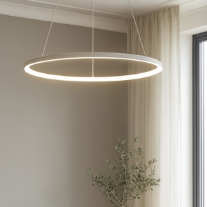 Visualizza i dettagli per Affralux aluring lampadario moderno 26w cerchio bianco Affralux aluring lampadario moderno 26w cerchio bianco