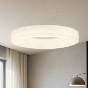 Visualizza i dettagli per Saturn stilnovo lampadario led 33w 3000k dimmerabile per salone Saturn stilnovo lampadario led 33w 3000k dimmerabile per salone