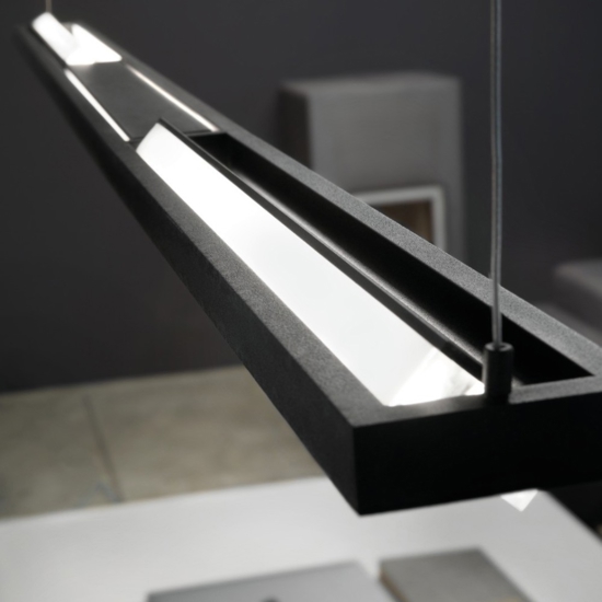 Tablet stilnovo lampadario moderno bianco per tavolo da ufficio led 3000k