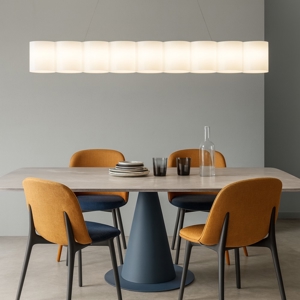 Honey stilnovo lampadario moderno led per soggiorno bianco 35w 2700k