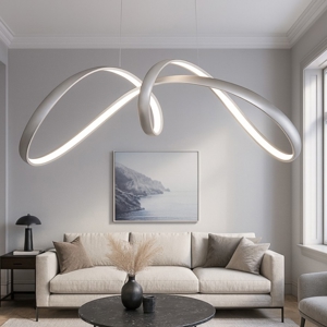 Lampadario design moderno ondaluce lumen 85 grigio
