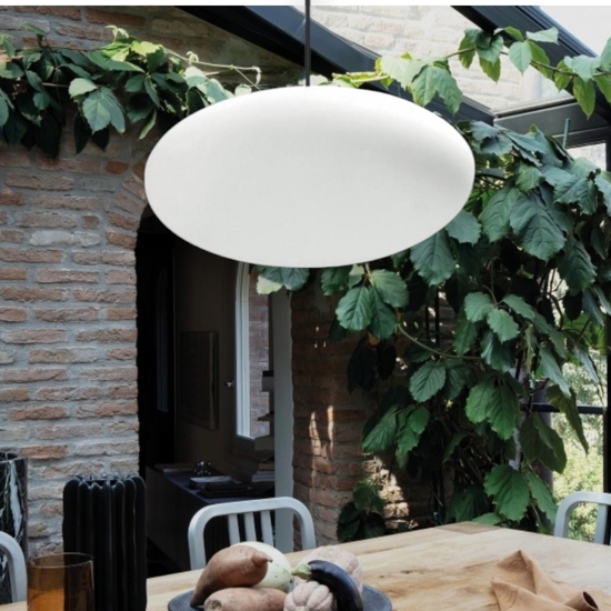 Lampadario moderno bianco linea light oh!smash p65