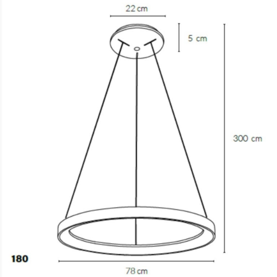 Vivida lifering lampadario moderno sabbia ovale led 3000k 4000k