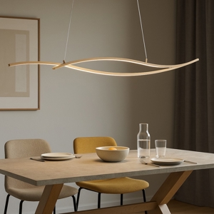 Visualizza i dettagli per Grisolia eglo lampadario effetto legno per soggiorno moderno led 20w 3000k Grisolia eglo lampadario effetto legno per soggiorno moderno led 20w 3000k