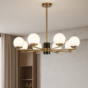 Visualizza i dettagli per Maytoni lampadario marble per soggiorno elegante nero oro ottone Maytoni lampadario marble per soggiorno elegante nero oro ottone