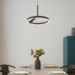 Visualizza i dettagli per Lampadario moderno vivida meridiana bronzo led 17w 3000k 4000k Lampadario moderno vivida meridiana bronzo led 17w 3000k 4000k