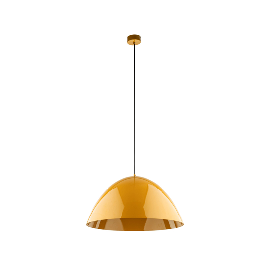 Lampadario giallo ocra 50cm per per isola penisola cucina