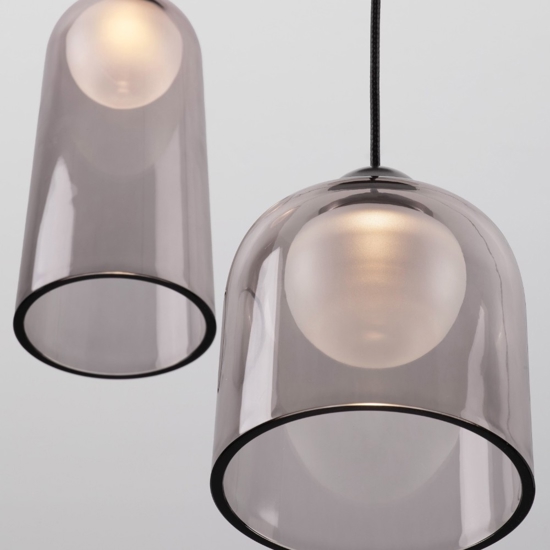 Lampadario moderno da soggiorno led 3000k in vetro Lampadario moderno da soggiorno led 3000k in vetro