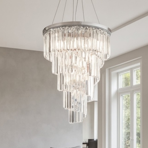 So alexander ondaluce lampadario in cristallo molato