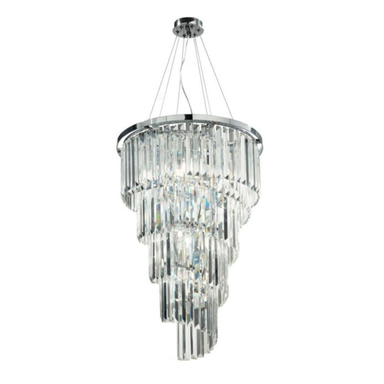 So alexander ondaluce lampadario in cristallo molato