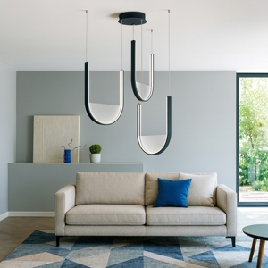 Visualizza i dettagli per Ondaluce lotus lampadario nero led dimmerabile vetro fume' Ondaluce lotus lampadario nero led dimmerabile vetro fume'
