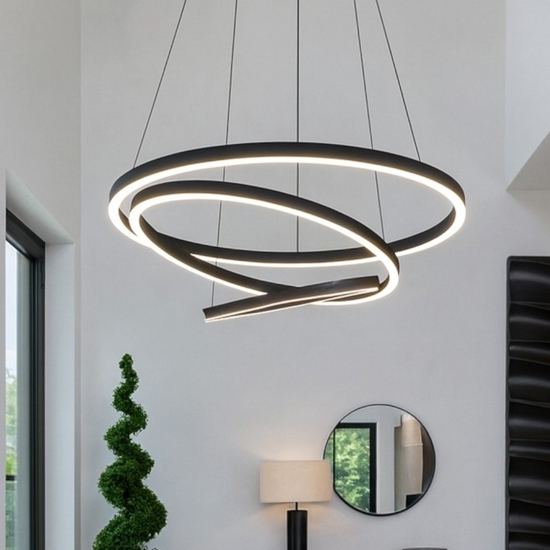 Lobinero z eglo lampadario moderno per salotto led da 2700k a 6500k