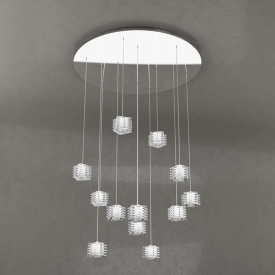 Top light rubik lampadario moderno per salotto