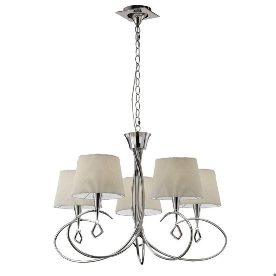 Lampadario per camera da letto stile contemporaneo elegante