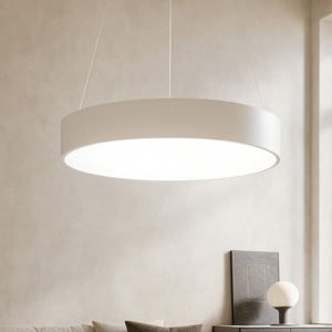 Affralux band diodi lampadario 60cm cerchio bianco led 3200k