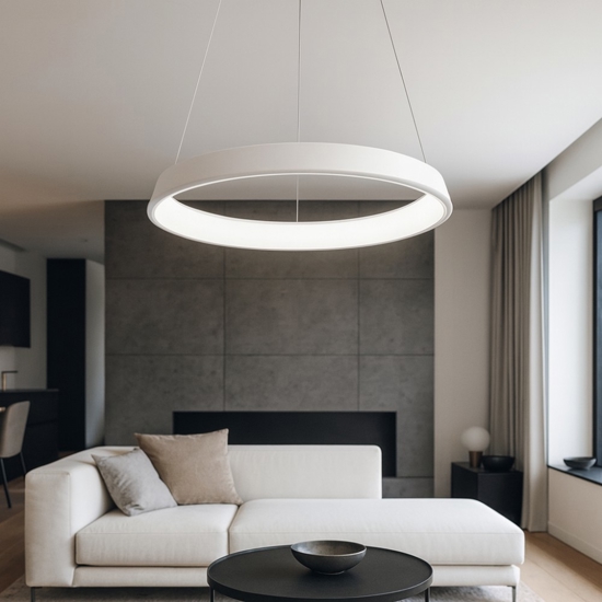 Affralux anelli diodi lampadario moderno led 35w 3200k