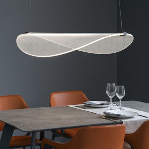 Lampadario moderno diphy stilnovo led 3000k design originale