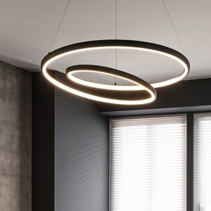 Visualizza i dettagli per Lampadario oz sp d08 nero dali push ideal lux led 55w 3000k dimmerabile Lampadario oz sp d08 nero dali push ideal lux led 55w 3000k dimmerabile
