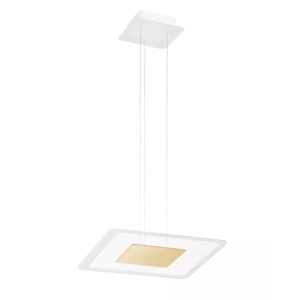 Visualizza i dettagli per Lampadario moderno led 38w 3000k oro linea light aruba Lampadario moderno led 38w 3000k oro linea light aruba