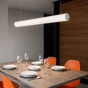 Visualizza i dettagli per Lampadario moderno linea light tu-0 led 3000k tubolare Lampadario moderno linea light tu-0 led 3000k tubolare