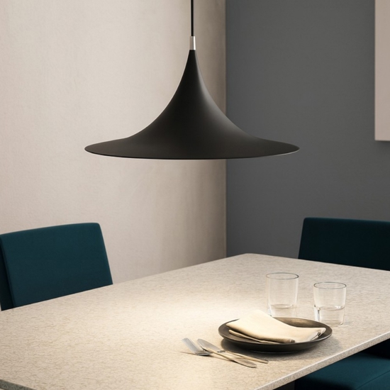 Lampadario moderno morgana linea light nero
