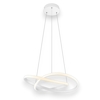 Lampadario moderno da salotto led 27w 4000k h150 cm max