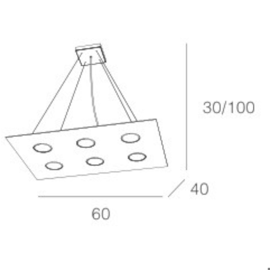 Lampadario particolare moderno per soggiorno bianco