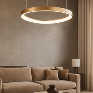 Gemini sp d042 ottone ideal lux lampadario design moderno led 38w 3000k