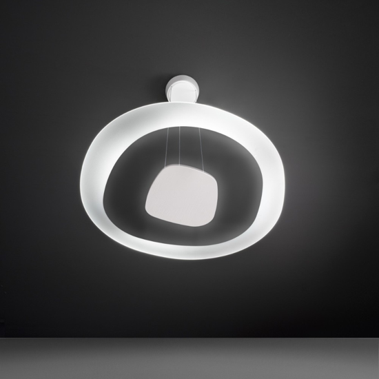 Linea light antigua 60cm lampadario lampadario design led 35w 3000k