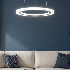 Visualizza i dettagli per Affralux lampadario moderno acryled anello led 4w 3000k Affralux lampadario moderno acryled anello led 4w 3000k