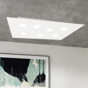 Toplight note lampadario bianco moderno particolare per ufficio