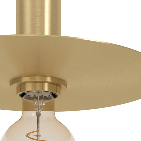 Escandell eglo lampadario da cucina minimal 3 luci colore oro