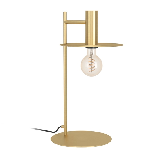 Escandell eglo lampada da tavolo in acciaio colore oro