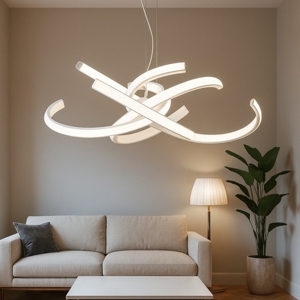 Visualizza i dettagli per Gea luce cinzia lampadario moderno led 46w 3000k bianco per salotto Gea luce cinzia lampadario moderno led 46w 3000k bianco per salotto
