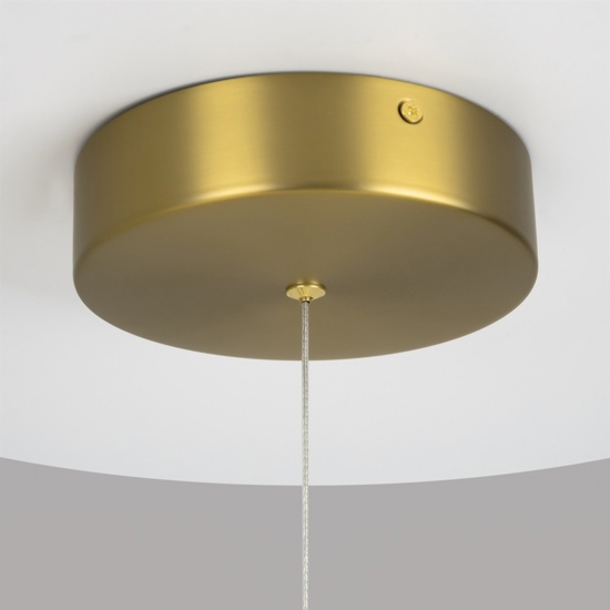Maytoni radiance lampadario moderno colore oro led 3000k