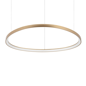 Visualizza i dettagli per Gemini sp d105 ottone lampadario led 80w 3000k design moderno ideal lux Gemini sp d105 ottone lampadario led 80w 3000k design moderno ideal lux