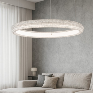 Visualizza i dettagli per Ideal lux miracle sp d40 lampadario moderno cristalli led 3000k Ideal lux miracle sp d40 lampadario moderno cristalli led 3000k