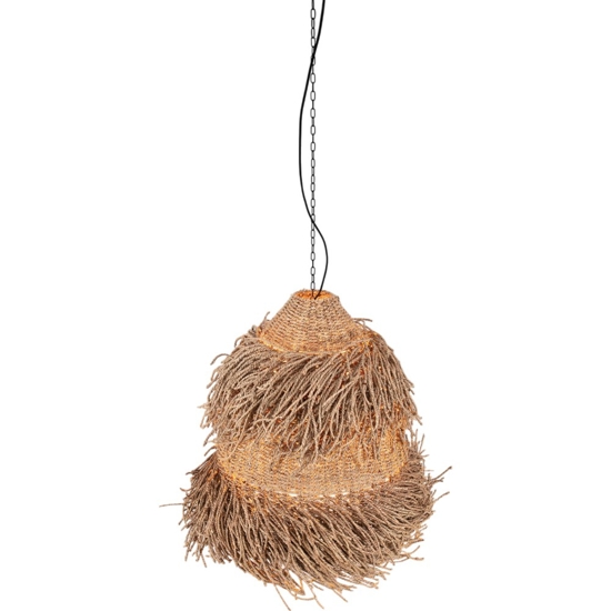 Lampadario per soggiorno di alga marina 80 cm