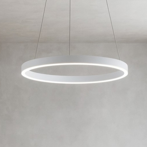 Lampadario criseide sg bianco gea luce led 80w 3000k