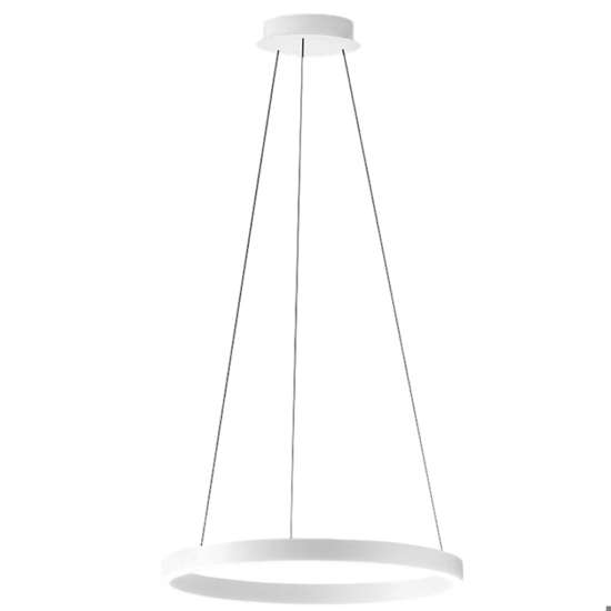 Lampadario criseide sg bianco gea luce led 80w 3000k