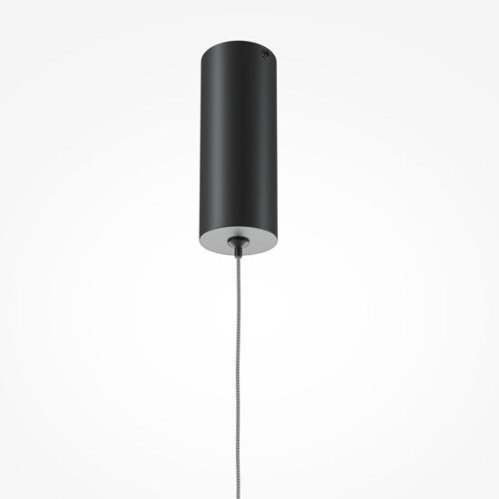 Maytoni halo lampadario sottile moderno nero led 10w 3000k 4000k