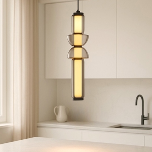 Visualizza i dettagli per Lampada a sospensione per isola cucina design originale led 3000k Lampada a sospensione per isola cucina design originale led 3000k