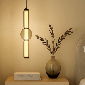 Visualizza i dettagli per Lampada a sospensione per comodino design minimal led 3000k dimmerabile Lampada a sospensione per comodino design minimal led 3000k dimmerabile