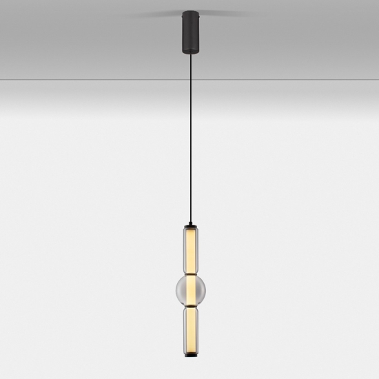 Lampada a sospensione per comodino design minimal led 3000k dimmerabile
