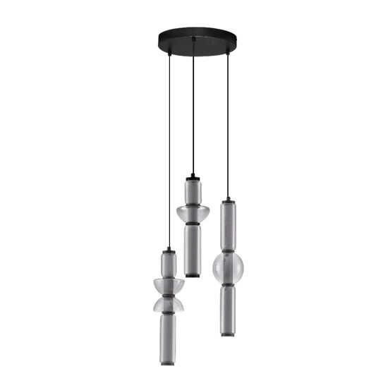 Lampadario da cucina moderna 3 luci dimmerabili led 3000k