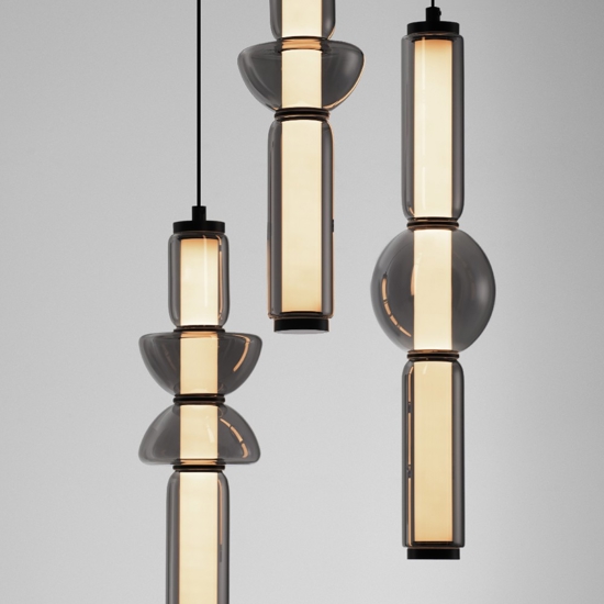 Lampadario da cucina moderna 3 luci dimmerabili led 3000k