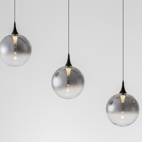 Lampadario da cucina 5 luci moderno led 3000k dimmerabile