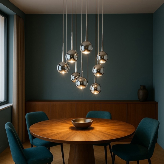 Affralux bol lampadario per soggiorno moderno
